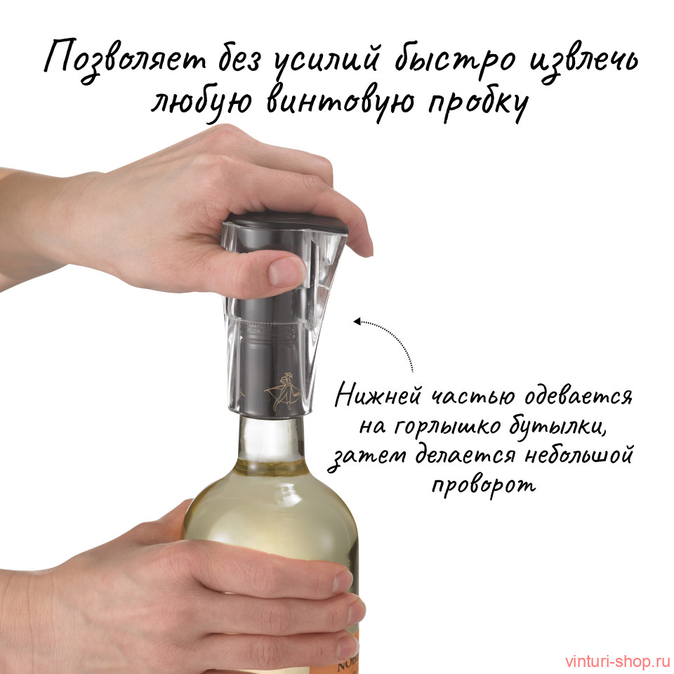 Открывалка для винтовых пробок Twist Открывалка для винтовых пробок Twist