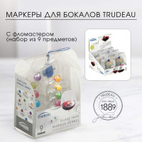 Маркеры для бокалов с фломастером (набор из 9 предметов) Маркеры для бокалов с фломастером (набор из 9 предметов)